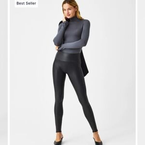 Spanx faux leather leggings